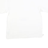 NARKOTIC Mens White Graphic T-Shirt L Short Sleeve Crew Neck Cotton Blend