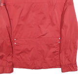 PEUTEREY Womens Red Jacket S Polyester Blend Plain Zip Lightweight Stylish