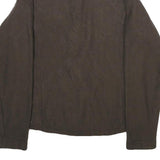 PATAGONIA Womens Brown Jacket S Polyester Plain Zip Outdoor Zip Up
