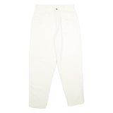 MAC Womens Classic White Cotton Jeans W28 L29 Zip Closure Comfortable Fit