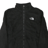 THE NORTH FACE Womens Black Classic Jacket M Polyester Blend Fleece Zip Casual
