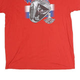 FANATICS Mens Red NHL Stanley Cup Champions Graphic T-Shirt XL Short Sleeve Crew