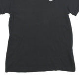 ADIDAS Womens Black T-Shirt UK 8 Short Sleeve Crew Neck Cotton Classic Casual