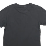 ADIDAS Womens Black T-Shirt UK 8 Short Sleeve Crew Neck Cotton Classic Casual