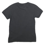 ADIDAS Womens Black T-Shirt UK 8 Short Sleeve Crew Neck Cotton Classic Casual