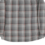 CARHARTT Mens Grey & Red Check Shirt XL Relaxed Fit Button Down Casual Workwear