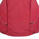 COLUMBIA Womens Red Polyester Outdoor Jacket L Zip Windbreaker Sportswear