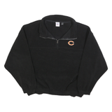 NFL Womens Black Pullover Crew Neck Basic Knit XL Polyester Jumper