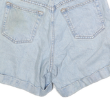 CALVIN KLEIN JEANS Womens Shorts Blue Denim Casual XXS W24