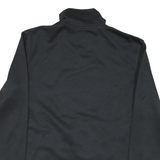 FILA Mens Black Zip Jacket S Polyester Blend Plain Lightweight Sportswear