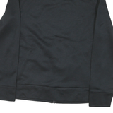 FILA Mens Black Zip Jacket S Polyester Blend Plain Lightweight Sportswear