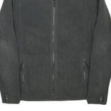 THE NORTH FACE Mens Black Jacket S Polyester Blend Fleece Zip Collar Casual