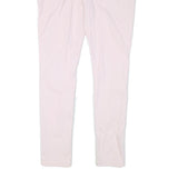 LEVI'S Womens Cotton Blend Pink Slim Skinny Trousers W34 L31 Stylish Fit Zip