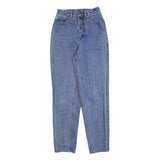 TEDDY'S Womens Jeans Blue Slim Straight Denim Medium W24 L30 Classic Fit Zip