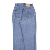 TEDDY'S Womens Jeans Blue Slim Straight Denim Medium W24 L30 Classic Fit Zip