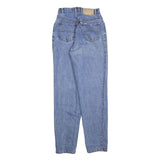 TEDDY'S Womens Jeans Blue Slim Straight Denim Medium W24 L30 Classic Fit Zip
