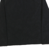 CALVIN KLEIN Womens Black Jacket L Polyester Zip Plain Classic Casual Outerwear