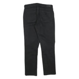 LEVI'S Womens Black Slim Skinny Denim Cotton Blend Jeans W29 L28 Stylish Zip