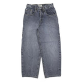 GUESS Womens Blue Regular Fit Straight Denim Jeans W27 L26 Classic Cotton Button