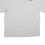 CARHARTT Mens Grey TriVolt Pocket T-Shirt L Short Sleeve Crew Neck Electric Bolt