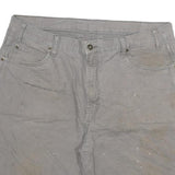 DICKIES Mens Shorts Grey Casual Cargo Workwear 3XL W38 Durable Cotton Blend