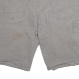 DICKIES Mens Shorts Grey Casual Cargo Workwear 3XL W38 Durable Cotton Blend