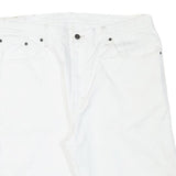 LEVI'S Mens Shorts White Cotton Blend Casual 2XL W38 Stylish Comfortable