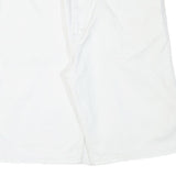 LEVI'S Mens Shorts White Cotton Blend Casual 2XL W38 Stylish Comfortable