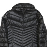 BLAUER Womens Black Quilted Puffer Jacket S Polyester Blend Zip Lightweight