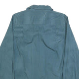 TOMMY HILFIGER Mens Blue Striped Shirt XS Classic Button Down Casual