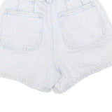 NUOVO Womens Shorts Blue Denim XXS W22 High Waist Casual Summer