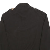 CACHEMIRAS Mens Black Beige & Orange Argyle Patterned Wool Blend Jumper XL Half