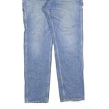 CARHARTT Mens Jeans Blue Regular Straight Denim Rinse W38 L34 Workwear