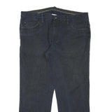 ELLESSE Mens Regular Fit Blue Cotton Blend Jeans W38 L28 Zip Classic Casual