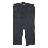 ELLESSE Mens Regular Fit Blue Cotton Blend Jeans W38 L28 Zip Classic Casual
