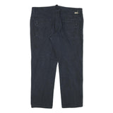 ELLESSE Mens Regular Fit Blue Cotton Blend Jeans W38 L28 Zip Classic Casual