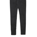 LEVI'S Womens Jeans Black Slim Skinny Denim Medium W26 L28 Stretch Zip
