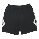 ADIDAS Mens Black Casual Sports Shorts M W31 Polyester Blend Comfort Fit