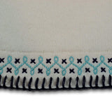 Embroidered Ivory Cardigan