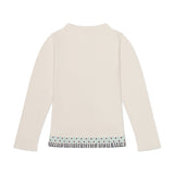 Embroidered Ivory Cardigan