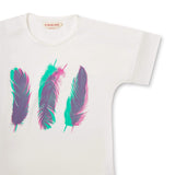 Three Feathers Graphic Tee
