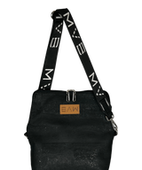 Double-Sided Crossbody Flop Bag soft ash