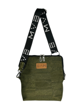 Double-Sided Crossbody Flop Bag soft earth