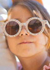 Sustainable kids round sunglasses - Meadow