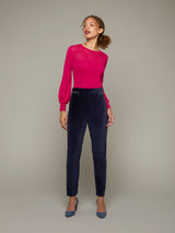 BUD | High-Waist Velvet Trousers