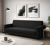 Anyseat 4-Seater Sofa Cover – Plain Gray Style Slipcover for Living Room Chair Protection
