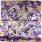 Anyyou Fashion Premium Satin Square Scarf – Purple Silk-Feel Neckwrap for Women