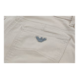 Armani Jeans - 29W UK 12 Beige Cotton