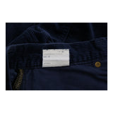 Roccobarocco Cord Trousers - 28W UK 10 Blue Cotton