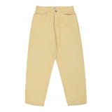 C.P. Company Trousers - 32W UK 14 Yellow Cotton